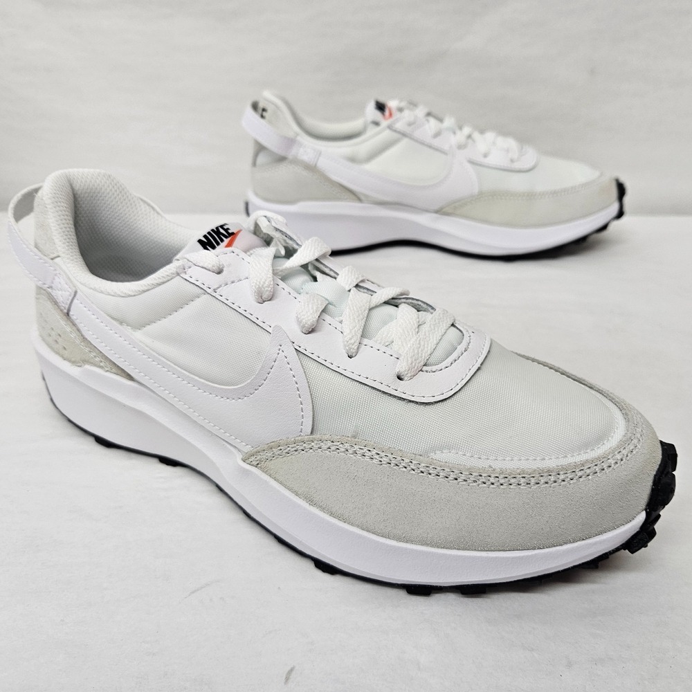 Nike‎ Waffle Debut Running Shoes Retro DH9523-100 White Black Women's Size 9.5